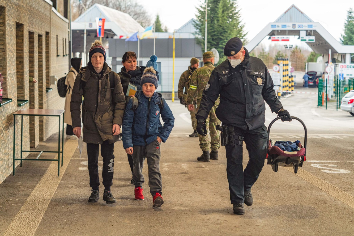 Пересечение границы со Словакией – в военное время в Украине - Postupai.com